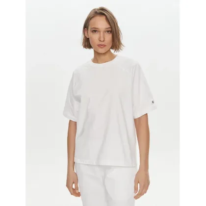 Zdjęcie Champion T-Shirt 117351 Biały Relaxed Fit