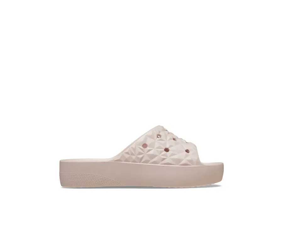 obrazek 1 Crocs Klapki Classic Platform Geometric Slide W 209564 Różowy