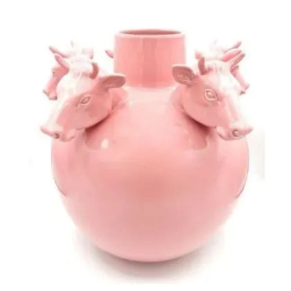 Picture Decorative Betsy vase made of ceramics from an Italian brand