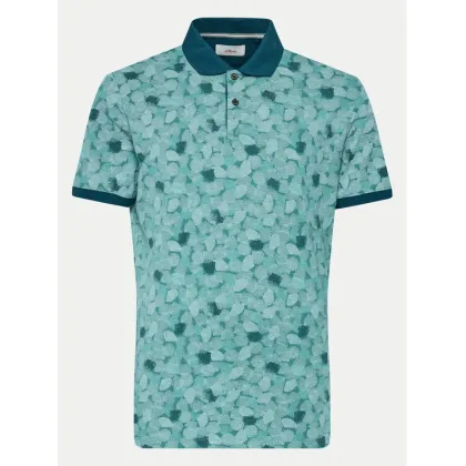 Zdjęcie s.Oliver Polo 2143978 Niebieski Regular Fit