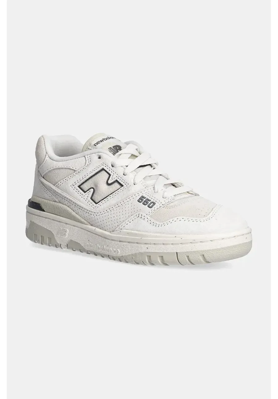 obrazek 1 New Balance sneakersy zamszowe 550 kolor beżowy BBW550RF