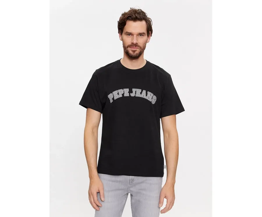 obrazek 1 Pepe Jeans T-Shirt Clement PM509220 Czarny Regular Fit