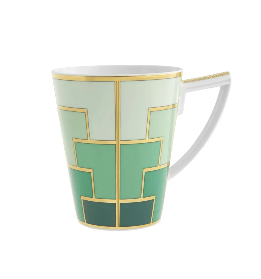 obrazek 1 Porcelanowy kubek z kolekcji Emerald inspirowanej stylem Art Deco - Vista Alegre