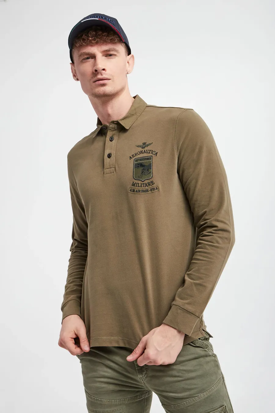 obrazek 1 Polo męskie AERONAUTICA MILITARE Aeronautica Militare
