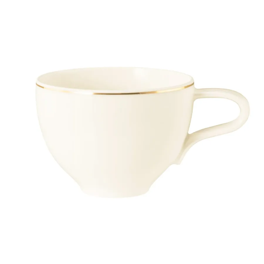 obrazek 1 Wyjątkowa porcelanowa filiżanka do kawy ze złotym obrzeżem - Seltmann Weiden