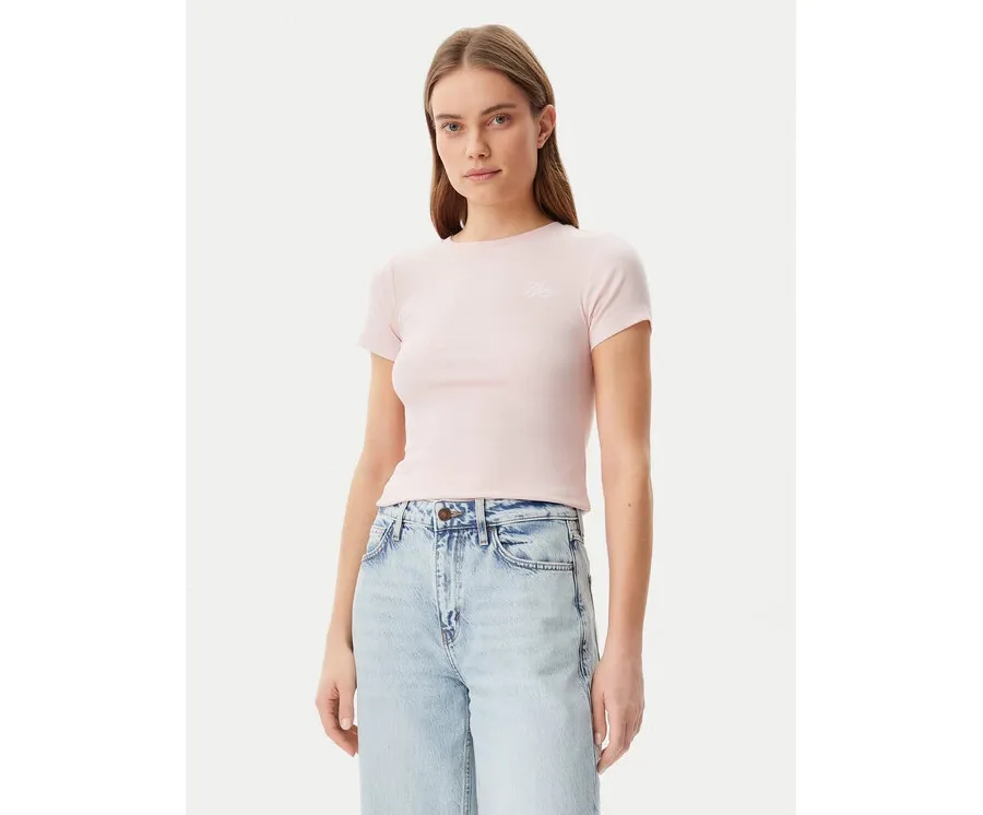 obrazek 1 Guess T-Shirt W5GP62 KA0H1 Różowy Regular Fit