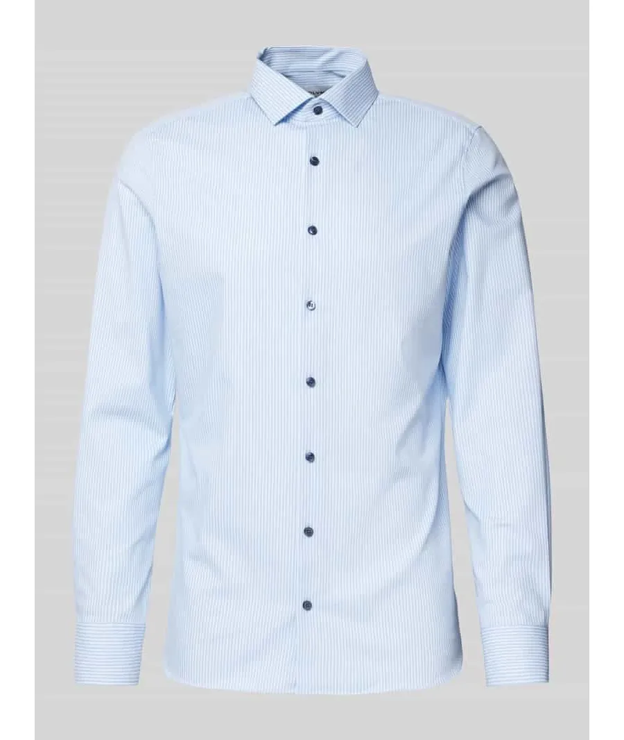 obrazek 1 Koszula biznesowa o kroju slim fit z kołnierzykiem new kent