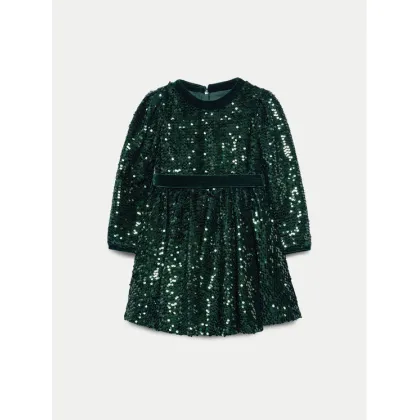 Zdjęcie Abel & Lula Sukienka elegancka 5528 Zielony Regular Fit