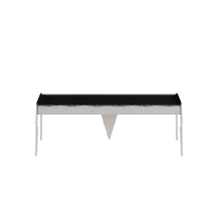 Picture Luxurious bench in a modernist style