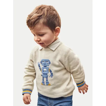 Zdjęcie Mayoral Sweter 2310 Écru Regular Fit