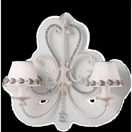 Zdjęcie Luksusowy kinkiet zdobiony kryształkami - Euro Lamp Art