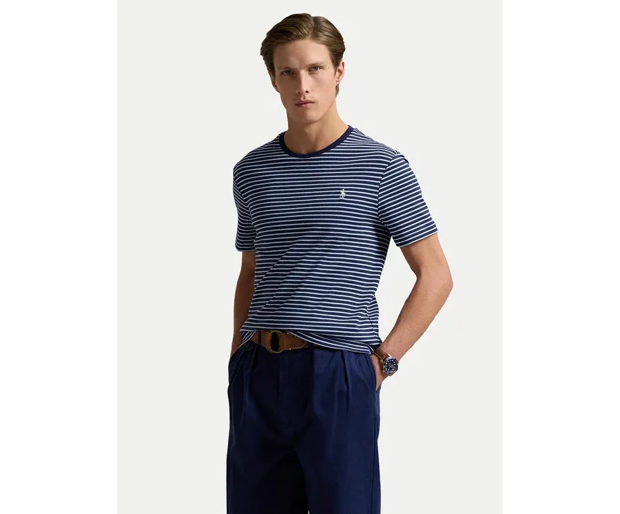 obrazek 1 Polo Ralph Lauren T-Shirt 710961128003 Granatowy Custom Fit
