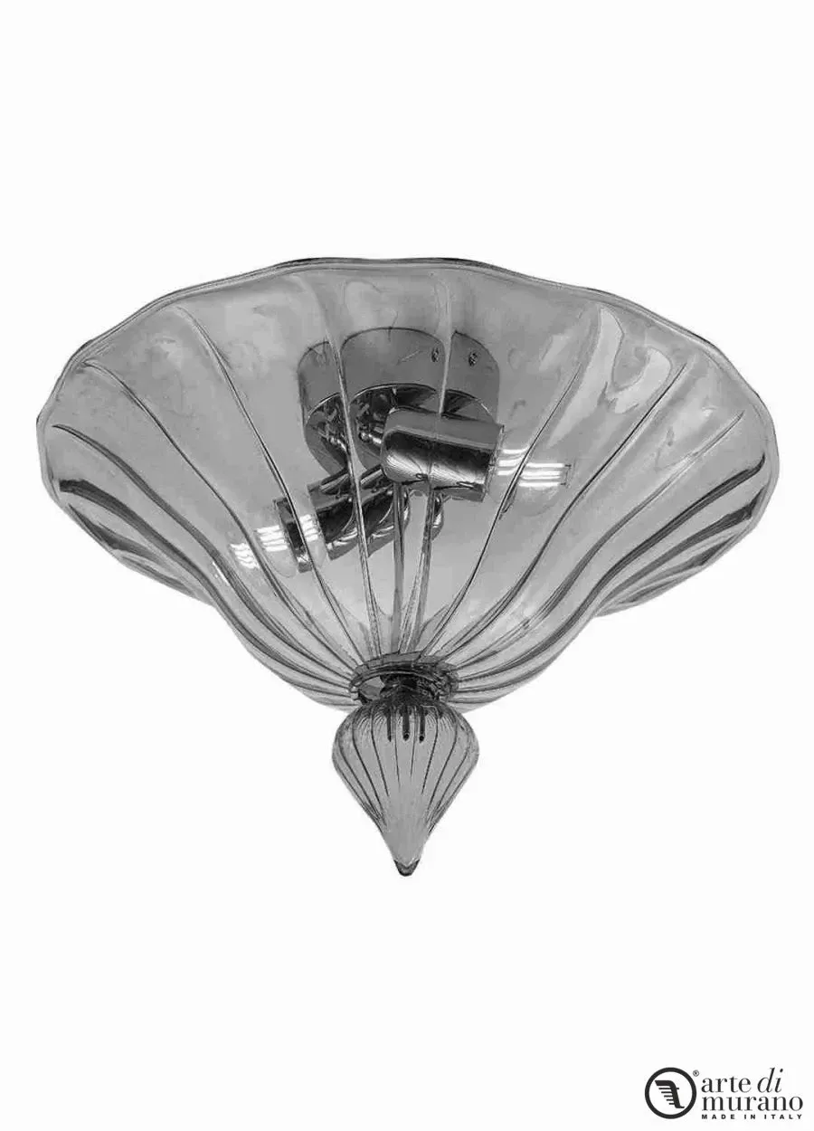 obrazek 1 Luksusowa lampa sufitowa ze szkła Murano