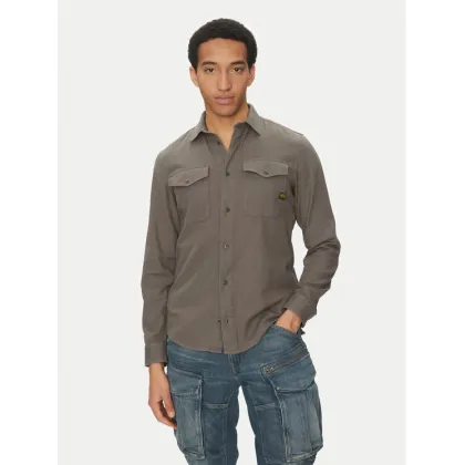 Zdjęcie G-Star Raw Koszula Marine D24963-D454 C496 Szary Slim Fit