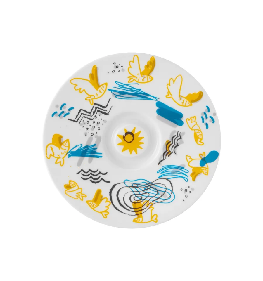 obrazek 3 Fenomenalna filiżanka porcelanowa do kawy ze spodkiem