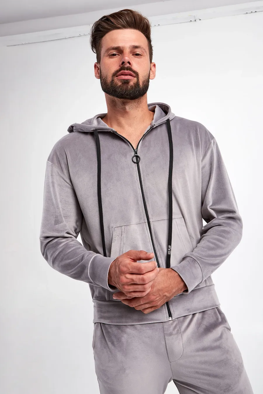 obrazek 1 Bluza męska welurowa ICE PLAY Ice Play