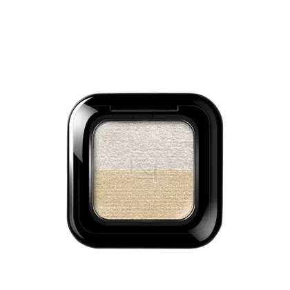 Zdjęcie KIKO Milano Bright Duo Eyeshadow Cień do powiek 1.8 g 01 Metallic White / True Gold