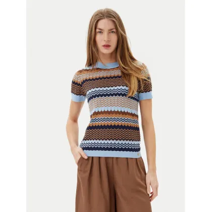 Zdjęcie ARTIGLI Sweter ACMA001933 Niebieski Regular Fit