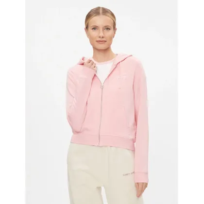 Zdjęcie Tommy Jeans Bluza Signature DW0DW17338 Różowy Regular Fit