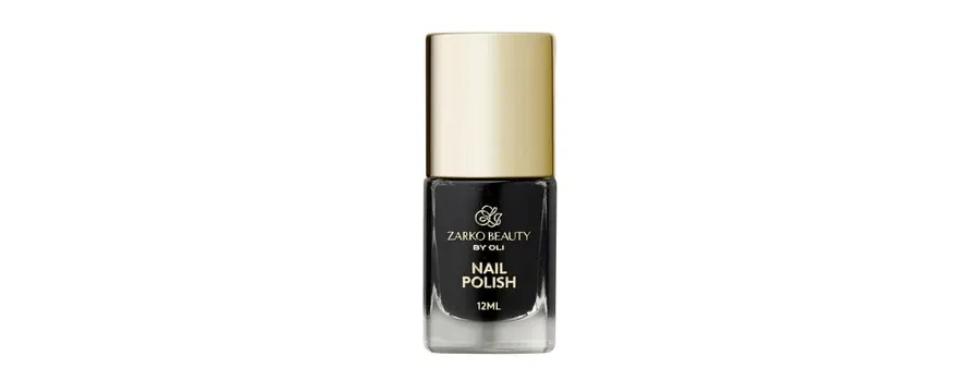 obrazek 1 Zarko Beauty By Oli Nail Polish Lakier do paznokci 12 ml Black