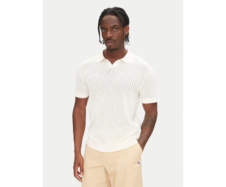 obrazek 1 Selected Homme Sweter 16097572 Écru Regular Fit