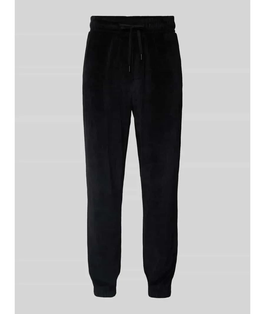 obrazek 1 Spodnie dresowe o kroju tapered fit z tunelem