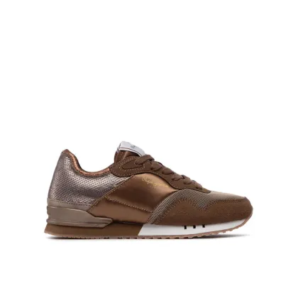 Zdjęcie Pepe Jeans Sneakersy London W Sequins PLS31382 Brązowy