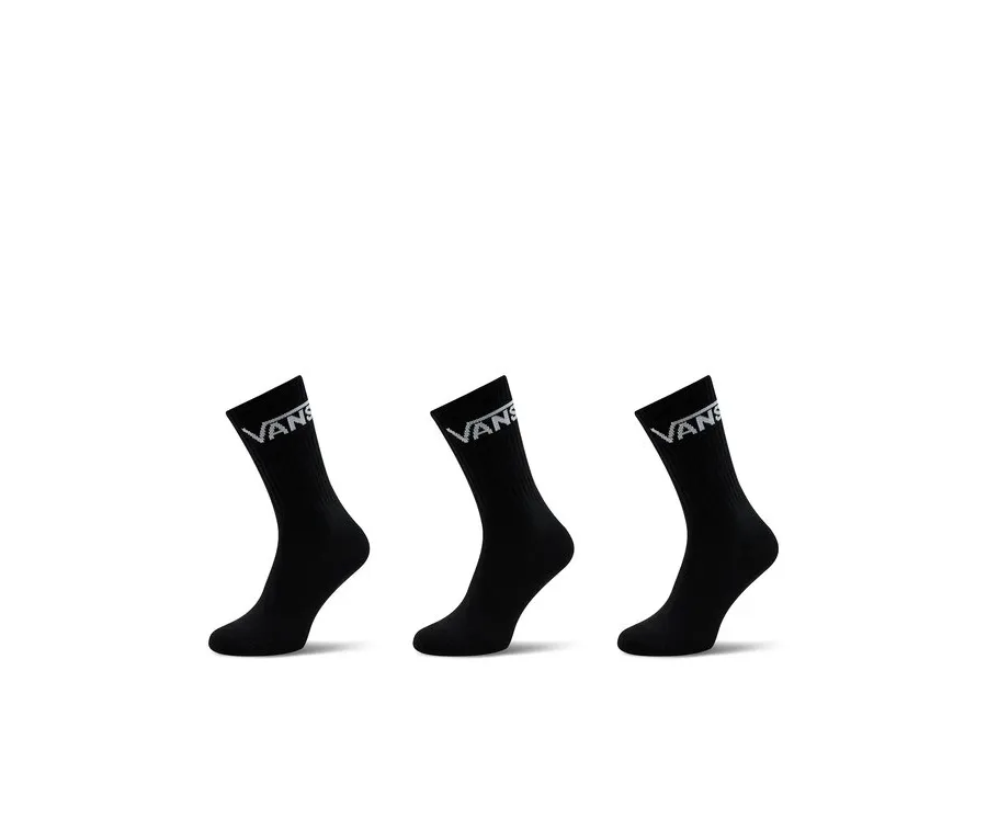 obrazek 1 Vans Zestaw 3 par wysokich skarpet męskich Classic Crew VN000F0XBLK1 Czarny