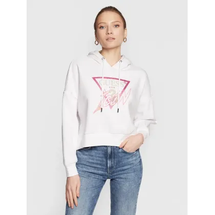 Zdjęcie Guess Bluza Icon Biały Regular Fit