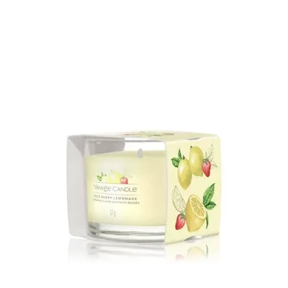 Zdjęcie Yankee Candle Iced Berry Lemonade Filled Votive Świeca zapachowa 37 g