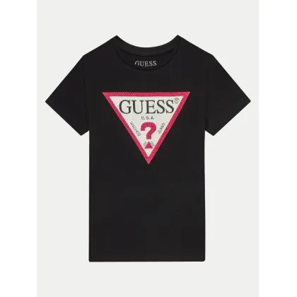 Zdjęcie Guess T-Shirt J2YI51 K6YW1 Czarny Regular Fit