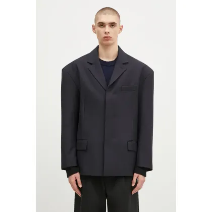 Zdjęcie 032C marynarka z domieszką wełny Orion Suit Jacket kolor granatowy F24-MRW-2001-300