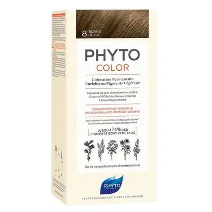 Zdjęcie Phyto Phytocolor Farba do włosów, 8 Jasny Blond