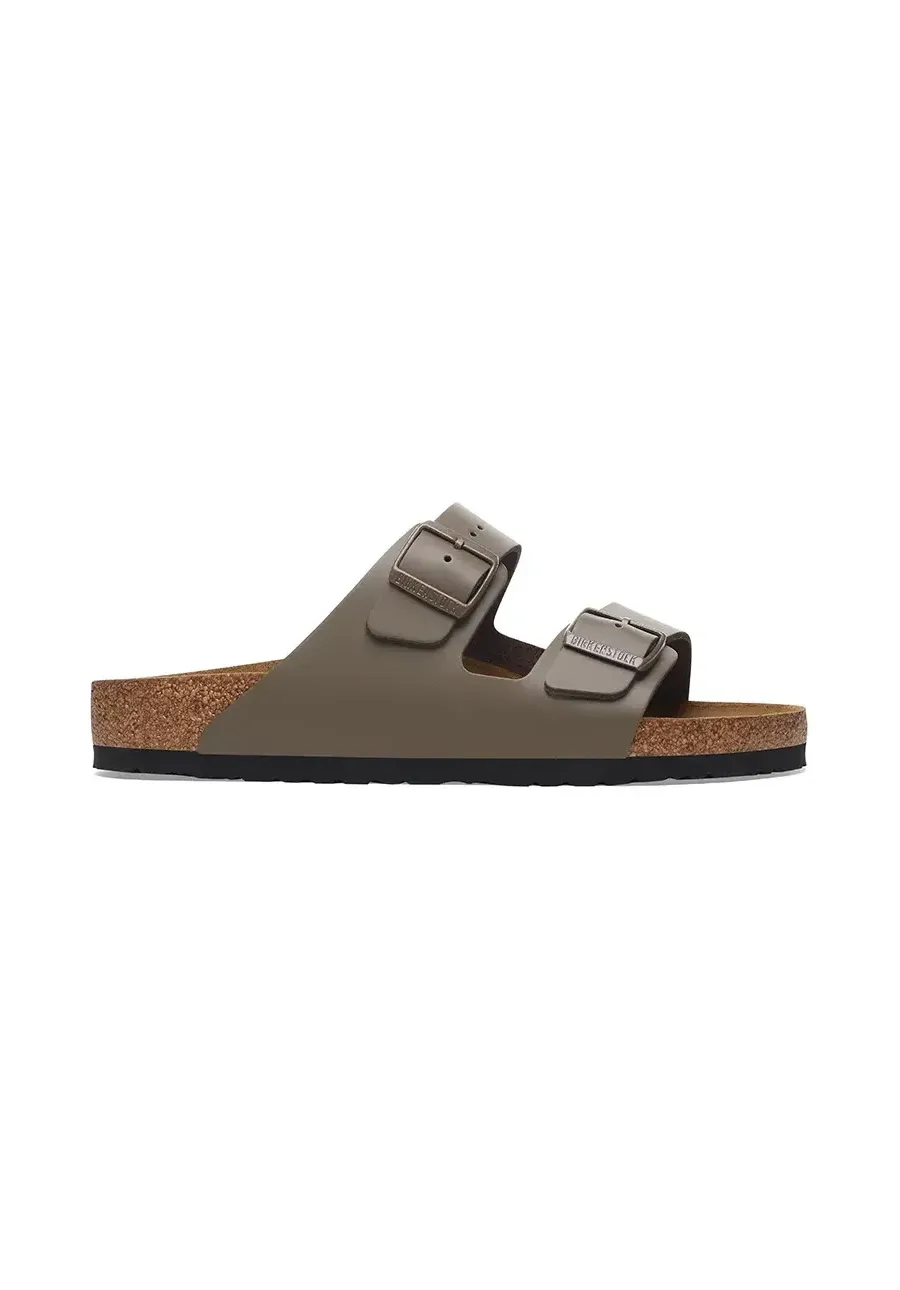 obrazek 1 Birkenstock klapki skórzane Arizona kolor zielony 1029153