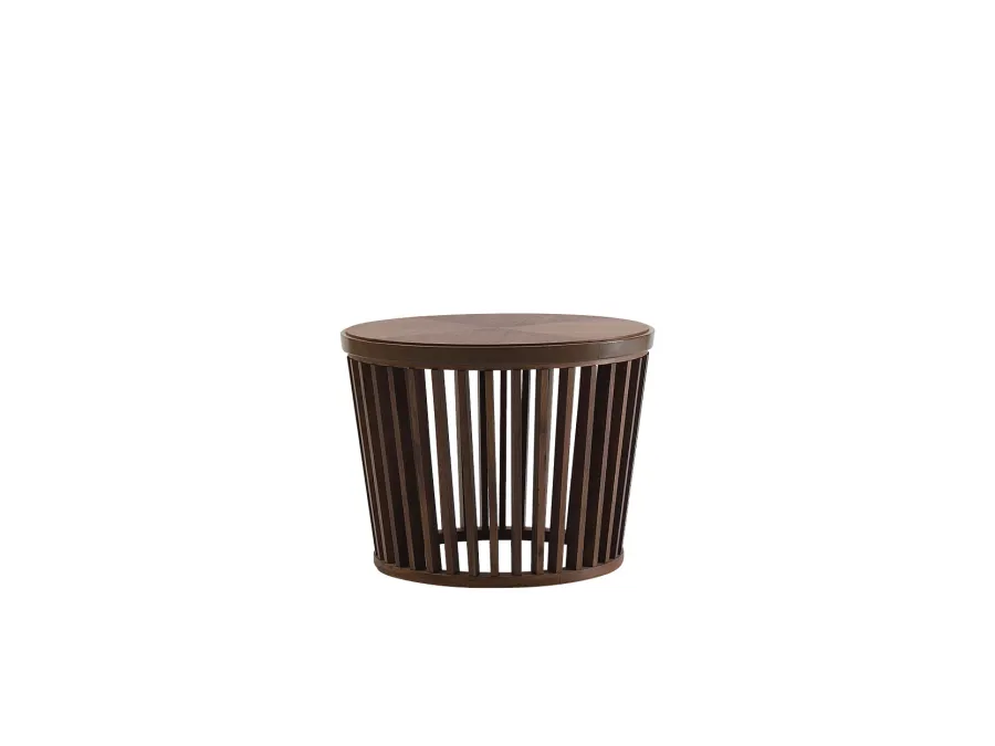 obrazek 1 Oryginalny stolik kawowy Ø80cm z litego orzecha - Ulivi Salotti