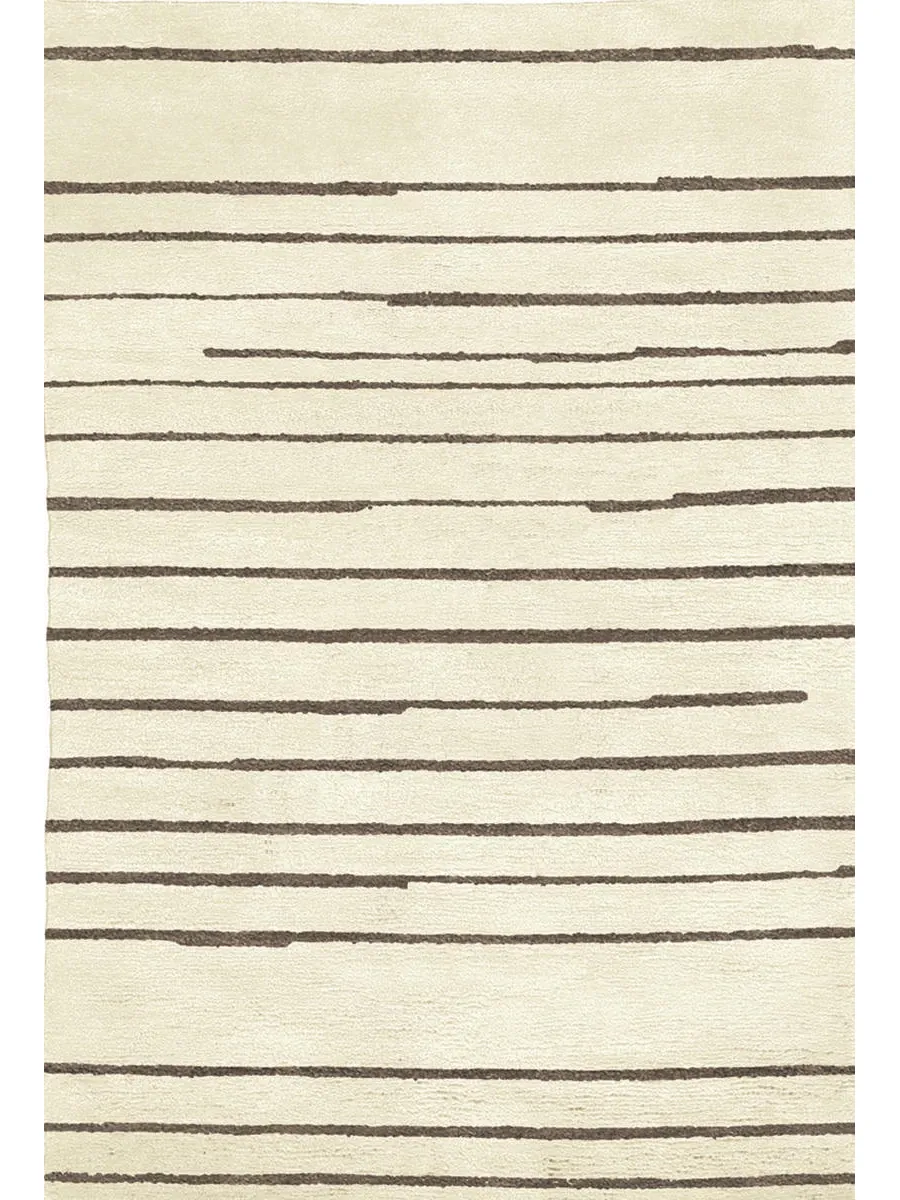 obrazek 1 Nowoczesny kremowy dywan z wełny - Sartori Rugs