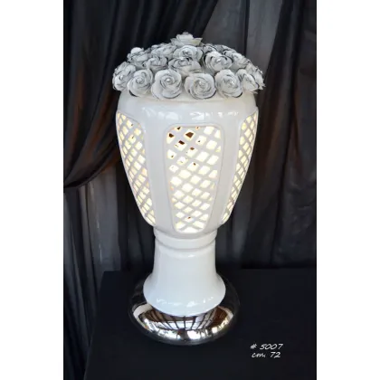 Zdjęcie Duża ceramiczna lampa