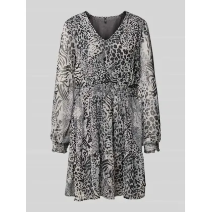 Zdjęcie Sukienka mini z marszczonymi detalami model ‘RIA LIFE’