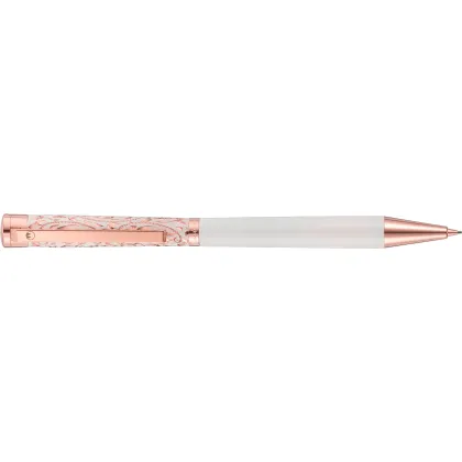 Picture Unique hand-engraved white and pink pencil - Waldmann