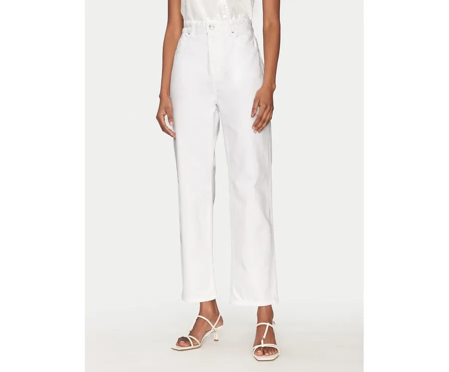 obrazek 1 Marella Jeansy Mom 2513181084 Biały Mom Fit