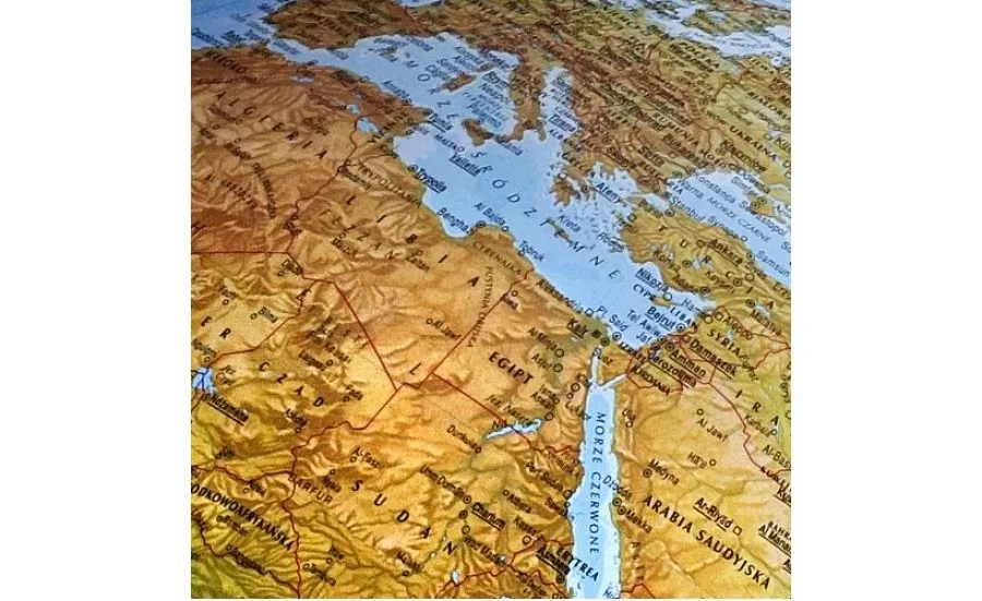 obrazek 6 Globus podświetlany Elite, mapa fizyczna, średnica kuli 30 cm na biurko