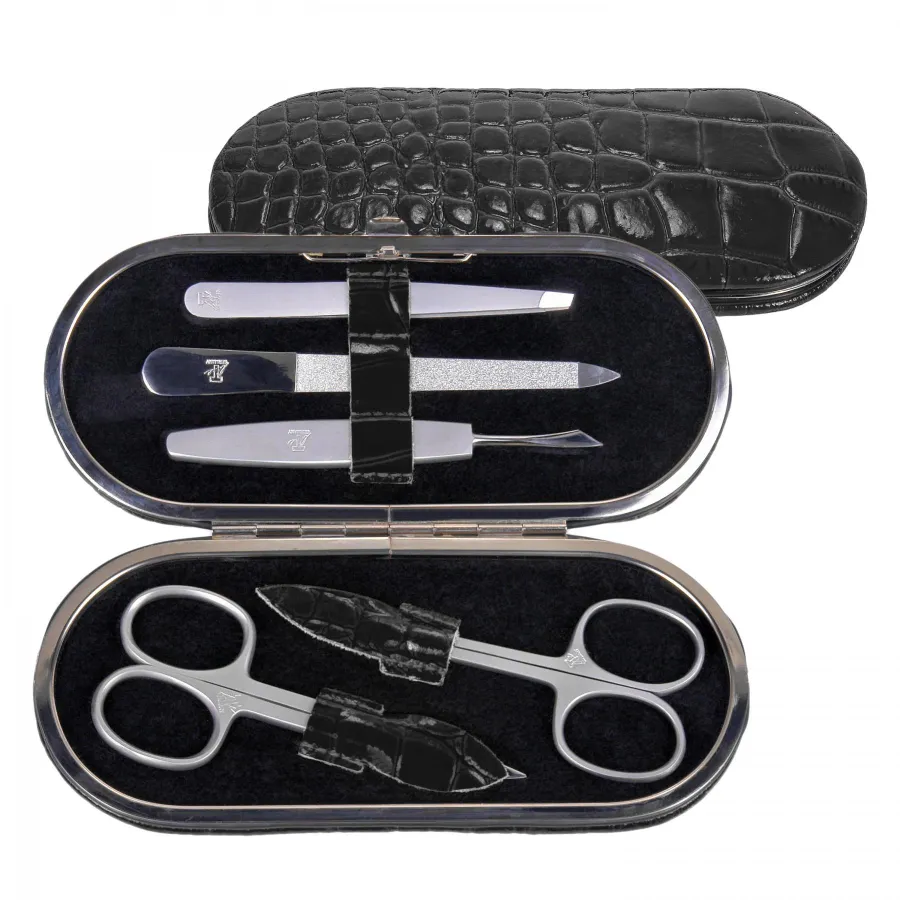 obrazek 4 Komplet do manicure w czarnym etui