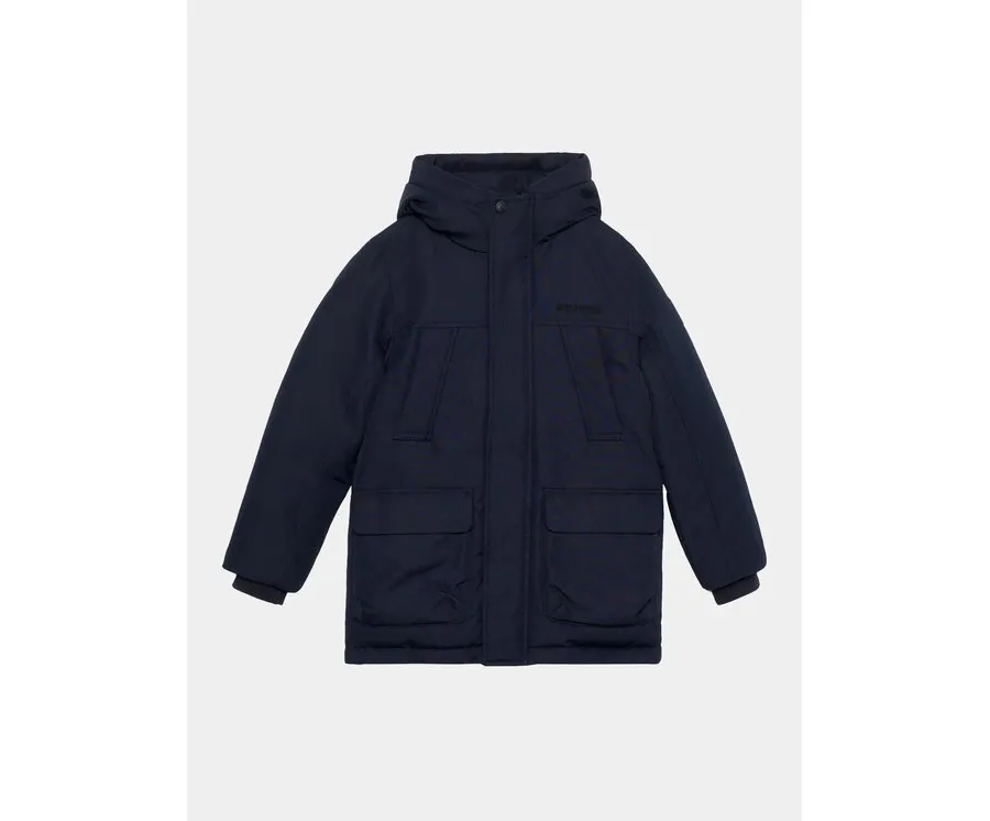 obrazek 1 Tommy Hilfiger Kurtka zimowa KB0KB08563 Granatowy Regular Fit