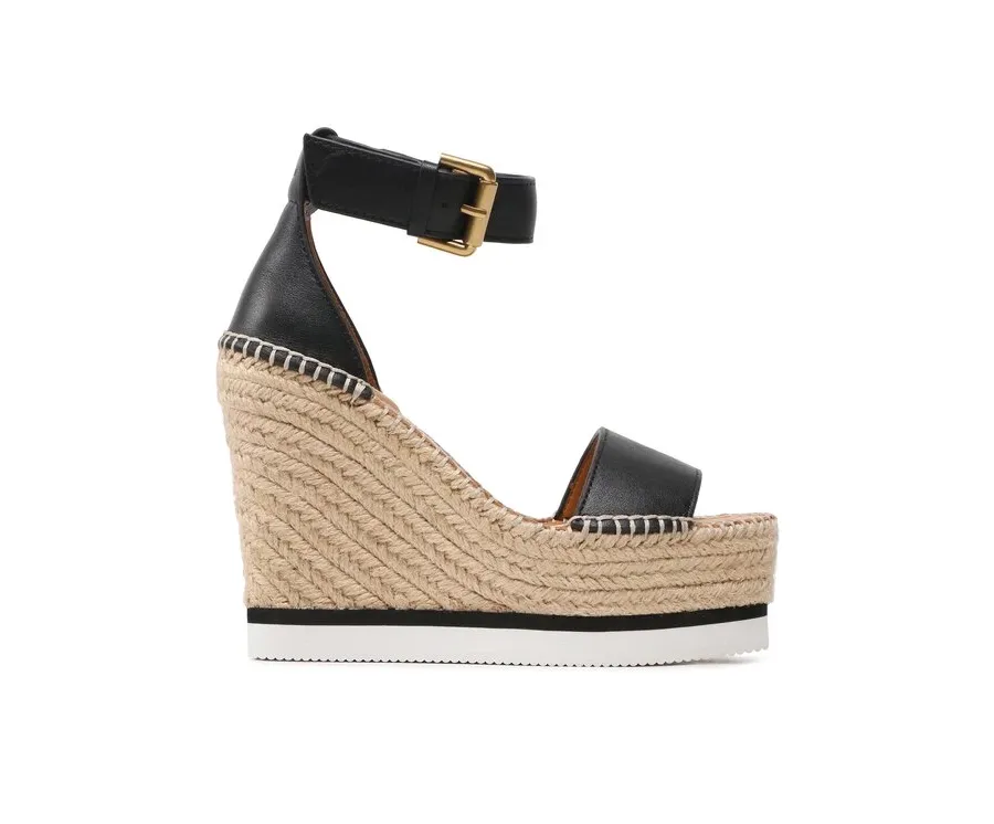 obrazek 1 See By Chloé Espadryle SB26152 Czarny