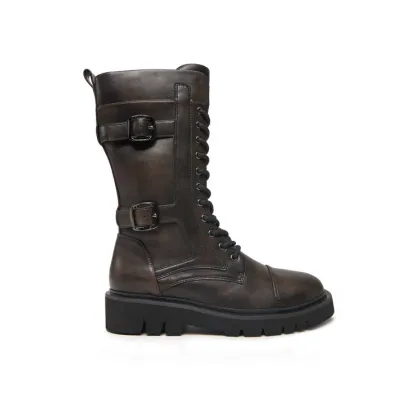 Zdjęcie TWINSET Kozaki 242TGT122 Brązowy