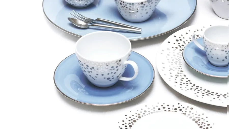 obrazek 3 Stylowa i elegancka porcelanowa zastawa stołowa 68 el. - Porcel