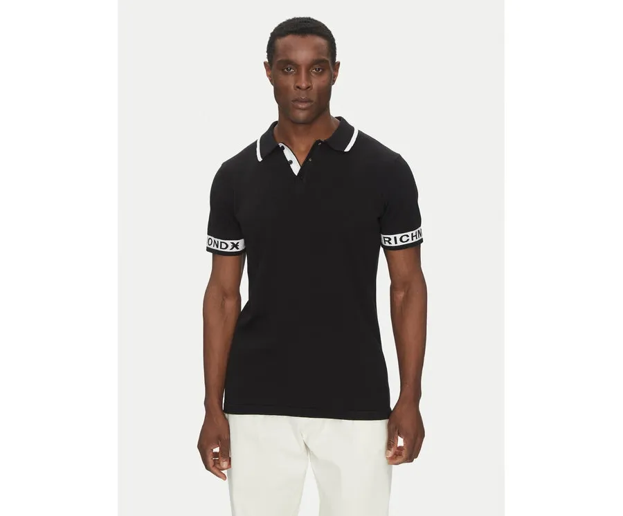 obrazek 1 Richmond X Sweter UMP25309PO Czarny Regular Fit