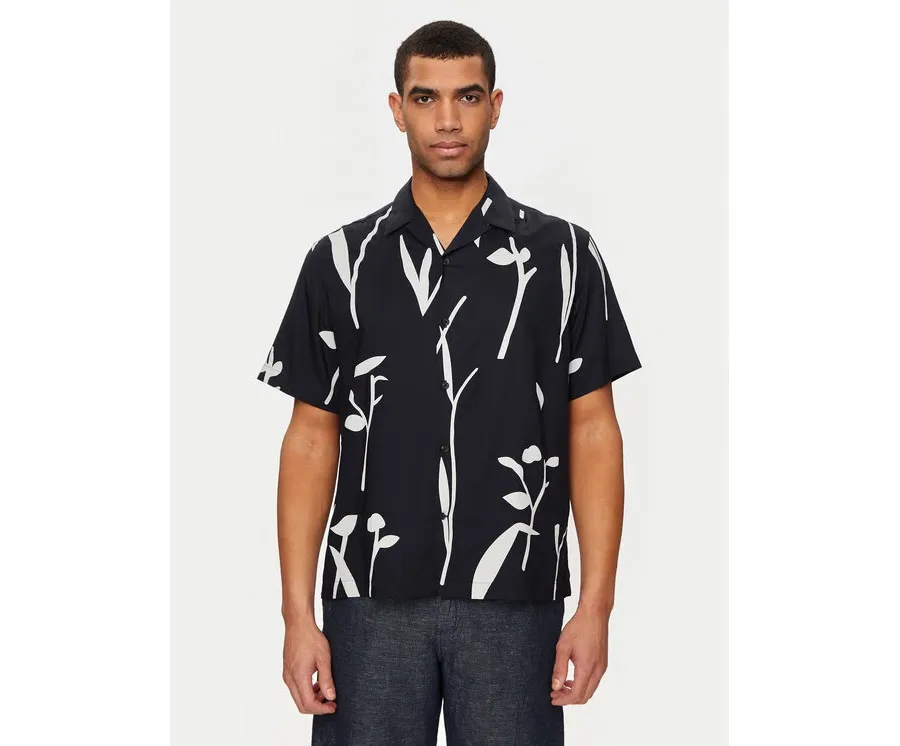obrazek 1 Selected Homme Koszula Slhrelax-Rajesh 16091066 Granatowy Relaxed Fit