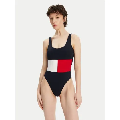 Zdjęcie Tommy Hilfiger Strój kąpielowy UW0UW05853 Granatowy