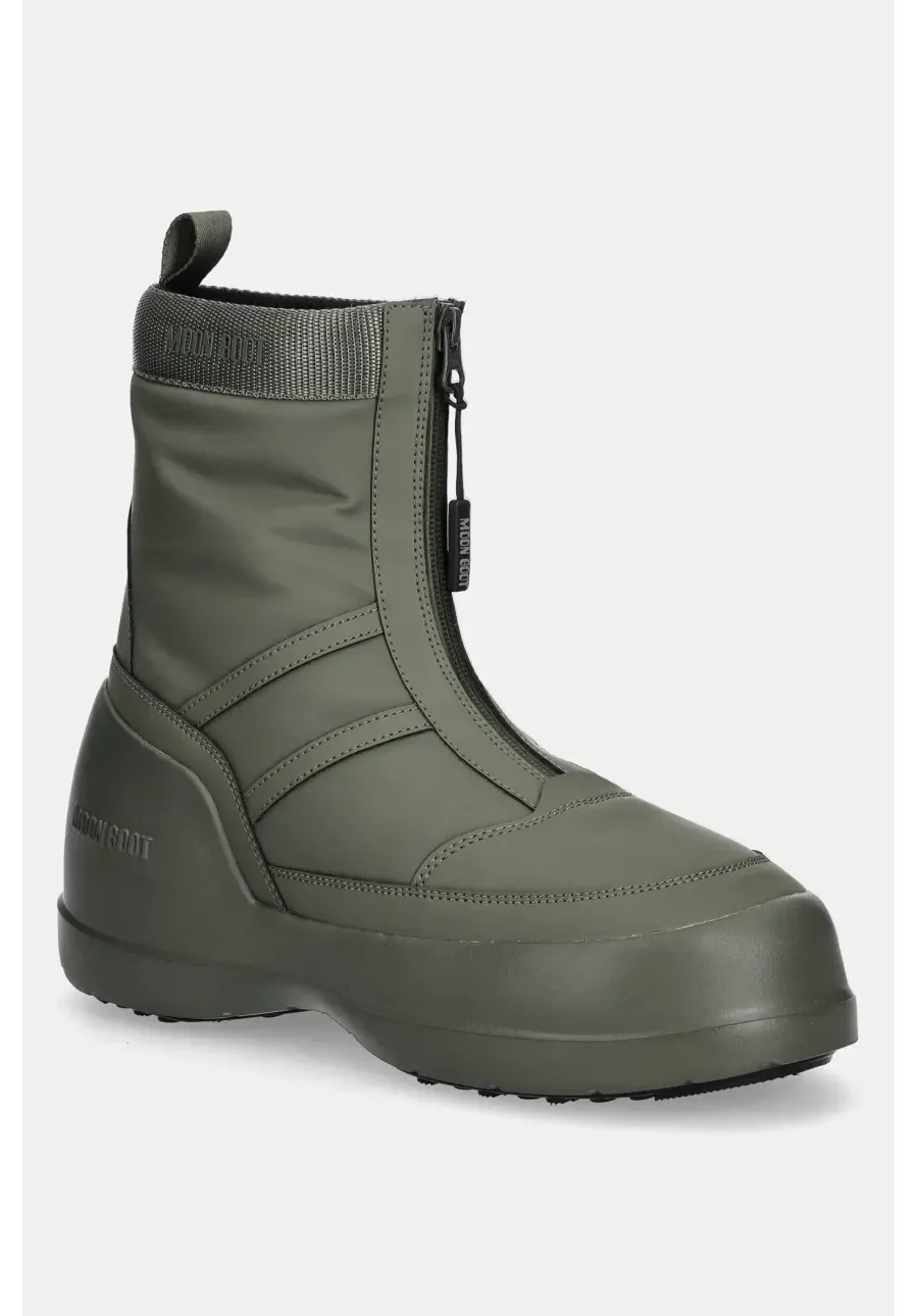obrazek 1 Moon Boot śniegowce MB LUNA ZIP BOOT kolor zielony 80D2480010 M006